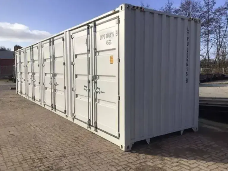 40 foot hq high cube shipping container with 4 side doors 40 foot hq high cube shipping container with 4 side doors