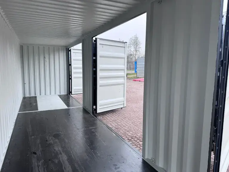 40 foot high cube shipping container with 3 side doors 40 foot high cube shipping container with 3 side doors
