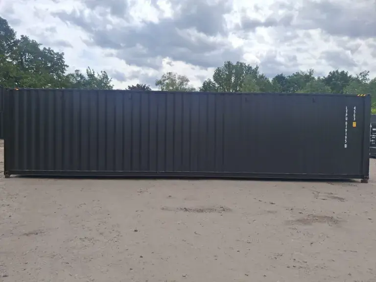 2025 rhino cross containers 40ft high cube black shipping container with 4 side doors 2025 rhino cross containers 40ft high cube black shipping container with 4 side doors