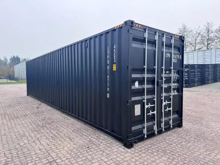 40 foot high cube shipping container with 3 side doors 40 foot high cube shipping container with 3 side doors