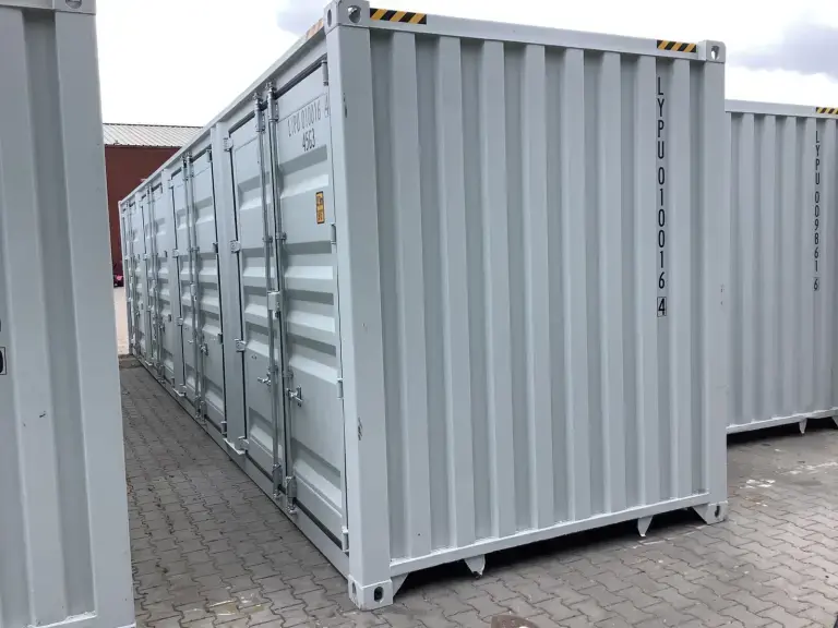 40 foot hq high cube shipping container with 4 side doors 40 foot hq high cube shipping container with 4 side doors