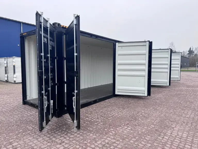 40 foot high cube shipping container with 3 side doors 40 foot high cube shipping container with 3 side doors