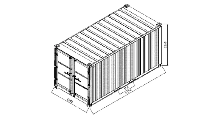 new 15 foot container new 15 foot container