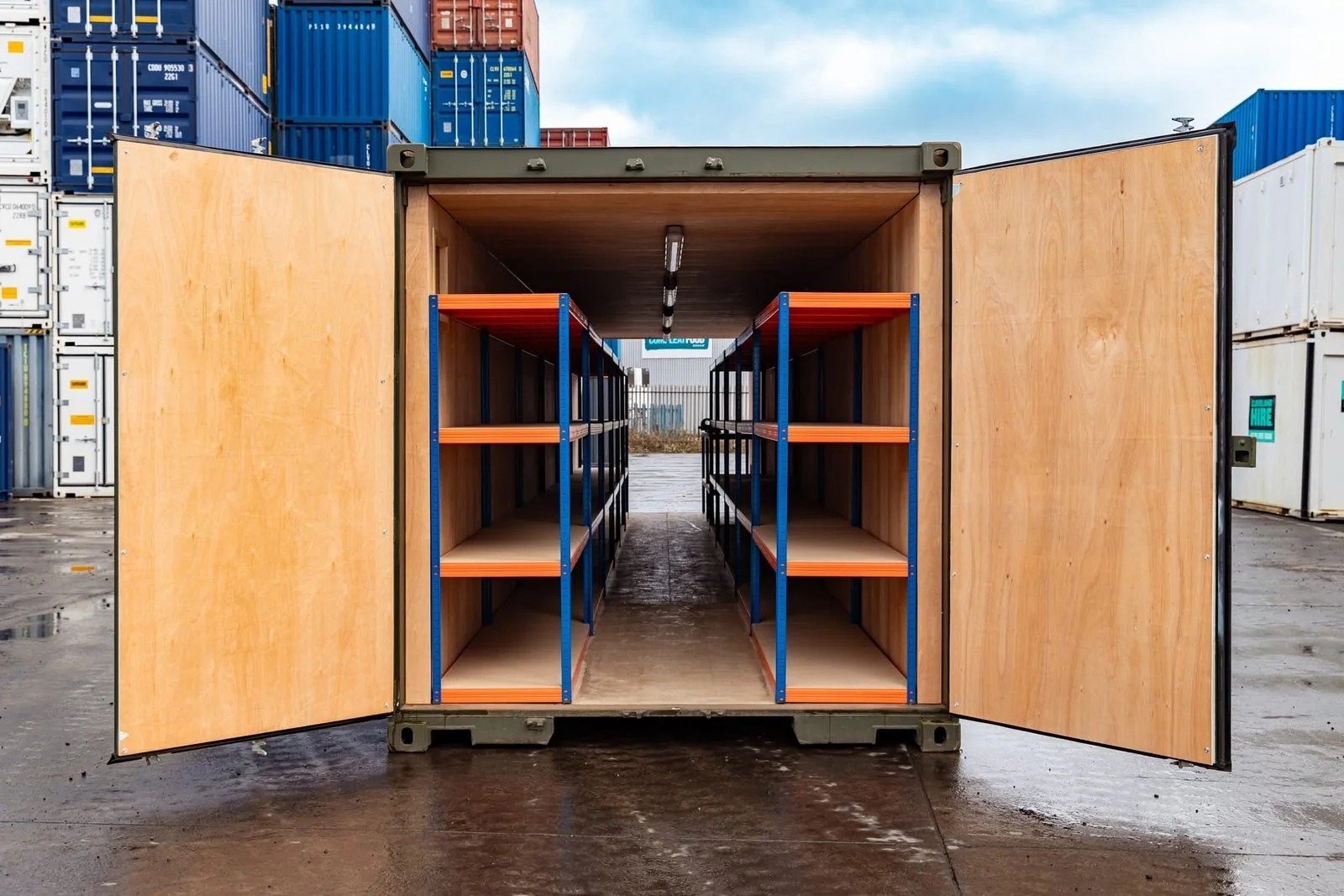 40ft x 8ft one trip tunnel container double end door 40ft x 8ft one trip tunnel container double end door