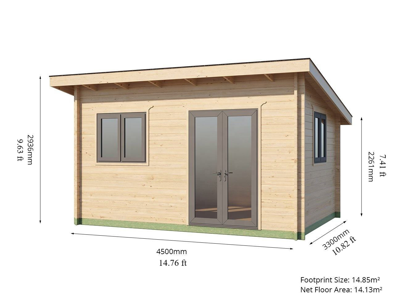 cst 088 small cabin kit (160 sq ft) cst 088 small cabin kit (160 sq ft)