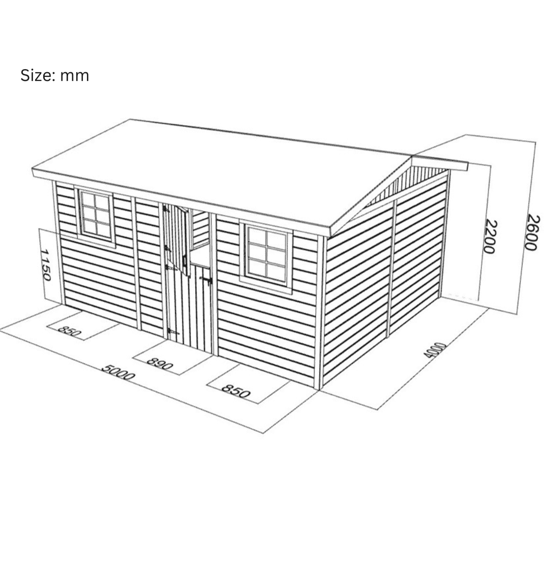 pcm 621 log cabin kit (215 sq ft) pcm 621 log cabin kit (215 sq ft)