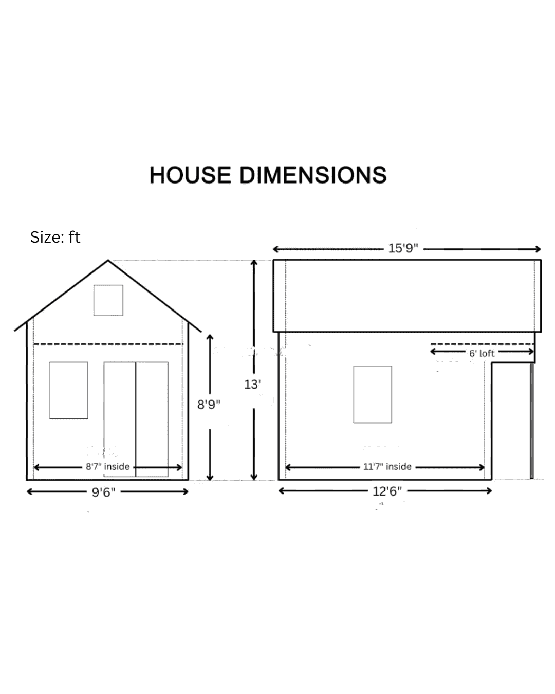 fxb 108 small cabin kit (153 sq ft) fxb 108 small cabin kit (153 sq ft)