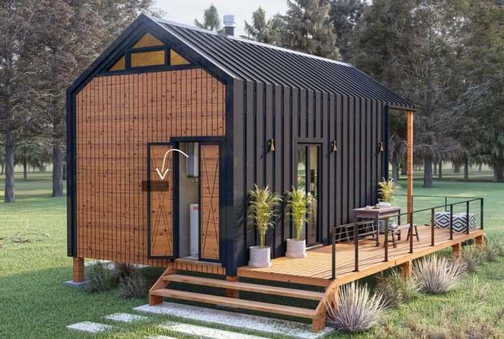 164 trm modern eco friendly wooden kit home with bedroom, bathroom & kitchen (468 sq ft) 164 trm modern eco friendly wooden kit home with bedroom, bathroom & kitchen (468 sq ft)