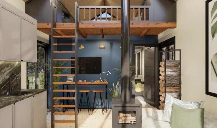 164 trm modern eco friendly wooden kit home with bedroom, bathroom & kitchen (468 sq ft) 164 trm modern eco friendly wooden kit home with bedroom, bathroom & kitchen (468 sq ft)